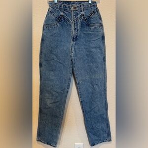 Vintage Women’s High-Waisted Blue Rockies Jeans